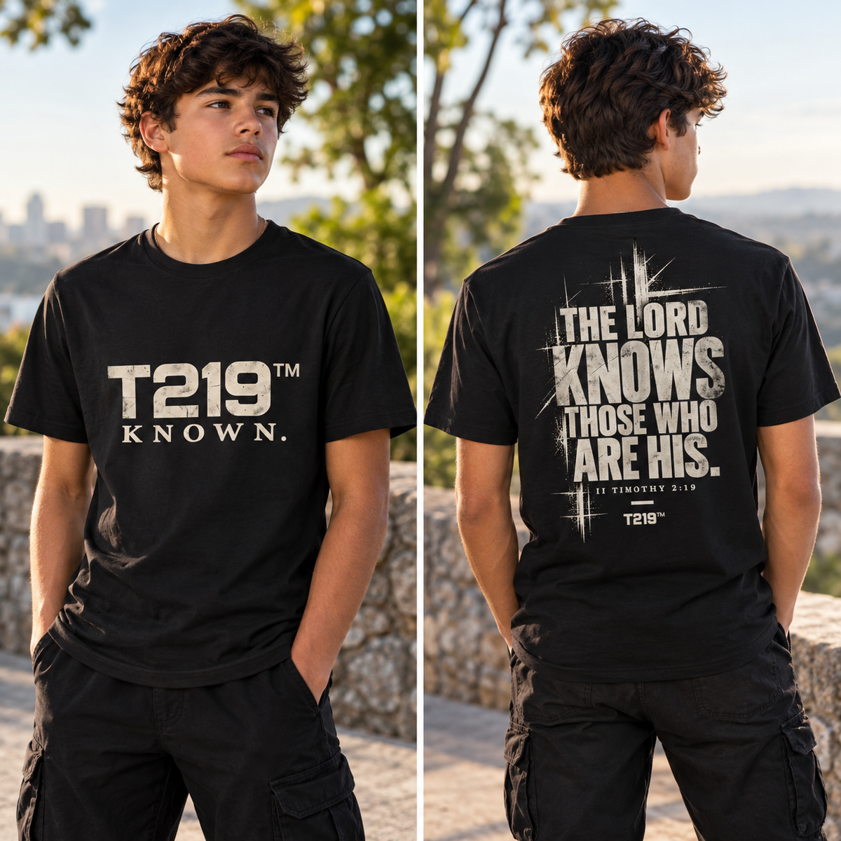 T219™ KNOWN. — The Lord Knows Those Who Are His T-Shirt