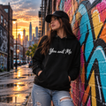 You and Me Premium Embroidered Hoodie | T219™ by Daniel D’ Tiger